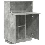 Desk Concrete Grey 71.5 x 31.5 x 106.5 cm Engineered Wood 869485