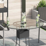 Table Top Tempered Glass Round 80 cm 243629