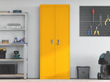 Storage Cabinet Mustard Yellow 60 x 40 x200 cm Steel 3406205