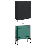 Pingpong Table Cover Plain Black 165 x 70 x 185 cm Fabric 4105929