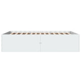 Bed Frame without Mattress White 140x200 cm 3280923