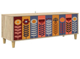 TV Cabinet ESSEN 102 x 33 x 50 cm Sonoma Engineered Wood 8007082