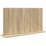Vanity Mirror Rectangular Sonoma Oak 80 x 45 x 18 cm 868319