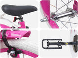 Kids Bike 14 Inches for 3-5 Years Old Pink 42009457