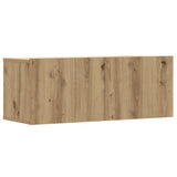 3 Piece TV Cabinet Set Wall-mounted Artisan Oak Engineered Wood 3329004