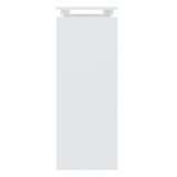 808323 Console Table White 102x30x80 cm Engineered Wood