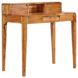 244959 Writing Desk with Drawers Solid Wood 88x50x90 cm