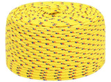 Multipurpose Utility Rope 10 mm 500 m Yellow PP 645 kg Max Load 3473179