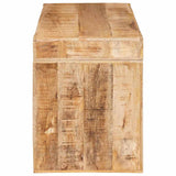 End Table Brown 60 x 35 x 46 cm Solid Mango Wood 4104575