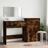 3 Piece Dressing Table Set Smoked Oak Engineered Wood 3276522
