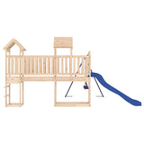 ZNTS Outdoor Playset Solid Wood Pine 3190435