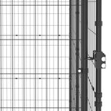 Outdoor Dog Kennel Steel 4.84 m 3082260