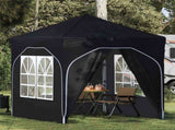 Pop-up Party Tent 192 x 192 x 245 cm Antracite 42019836