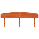 Headboard Wax Brown 180 cm Solid Wood Pine 842493