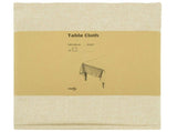 Table Cloth 5 pcs Rectangular Cream White 140 x 140 cm 42040328
