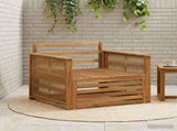 Outdoor Middle Sofa Natural 3438943