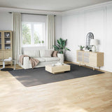 Shaggy Rug Anthracite 240x340 cm Polyester 353825