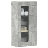 Wooden Cabinet Concrete Grey 50 x 29 x 100 cm Engineered Wood 880224