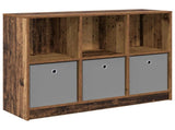 Sideboard with Drawer Old Wood 102 x 32 x 73.5 cm 8000522