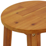 Garden Bar Set Natural Wood Solid Acacia Wood For 4 people 3154394
