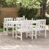 Garden Dining Chair 4 pcs White 65.5 x 55.5 x 88cm Plastic 3335795