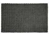 Anti-Slip Faux Rabbit Fur Blanket Olite 4 pcs Dark Grey 42021807