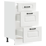 Kitchen Base Cabinet Kalmar White Engineered Wood 854240