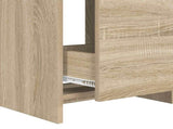 Bathroom Furniture Set Sonoma Oak 61 x 40 x 84.5 cm 3404368