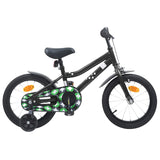 Kids Bike 16 Inches for 4-6 Years Old Black 42009469