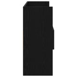 Sideboard Black Oak 105 x 30 x 70 cm Engineered Wood 862666