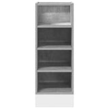 Bottom Cabinet Riga Concrete Grey 30x44.5x81.5 cm Engineered Wood 854196