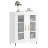 Sideboard High Gloss White 69.5x34x90 cm Engineered Wood 827766