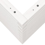 Garden Planter White 50x50x68.5 cm Solid Wood Pine 3282465