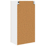 Hanging Cabinet Sonoma Oak and White 50 x 31 x 100 cm 884348