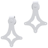 Sliding Door with Hardware Set 70x210 cm Solid Wood Pine 3203179