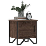 Bedside Cabinets 2 pcs Brown Oak 40x30x40 cm Engineered Wood 848523