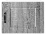 Wall Cabinet PORTO Grey Sonoma 40 x 31 x 40 cm Engineered Wood 885237