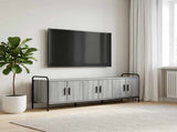 TV Cabinet 146 x 33 x 50 cm Grey Sonoma Engineered Wood 8013743