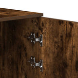 Storage Cabinet Smoked Oak 40x45x103.5 cm Engineered Wood 859037