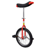 Red Adjustable Unicycle 16 Inch 90842