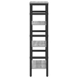 Bookshelf Grey Sonoma 40 x 29.5 x 115 cm Engineered Wood 883907
