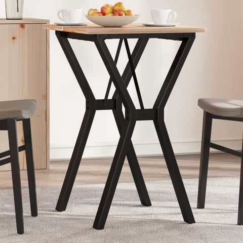 ZNTS Dining Table Legs Y-Frame 50x40x73 cm Cast Iron 357928