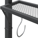 Gazebo with Roof 220x110x200 cm Anthracite 318533