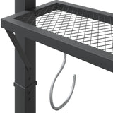 Gazebo with Roof 220x110x200 cm Anthracite 318533