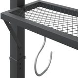 Gazebo with Roof 220x110x200 cm Anthracite 318533
