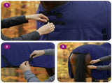 Horse Blanket Navy Blue 155 cm Polyester 42013255