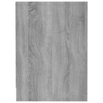 TV Cabinet Grey Sonoma 102x37.5x52.5 cm Engineered Wood 813021