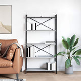 Bookshelf Grey sonoma 80 x 30 x 155 cm Engineered Wood 868416