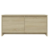 Coffee Table Sonoma Oak 90x50x41.5 cm Engineered Wood 809821