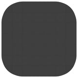 Pool Ground Mat 49 pcs 408 cm Round EVA Foam Black 42042642